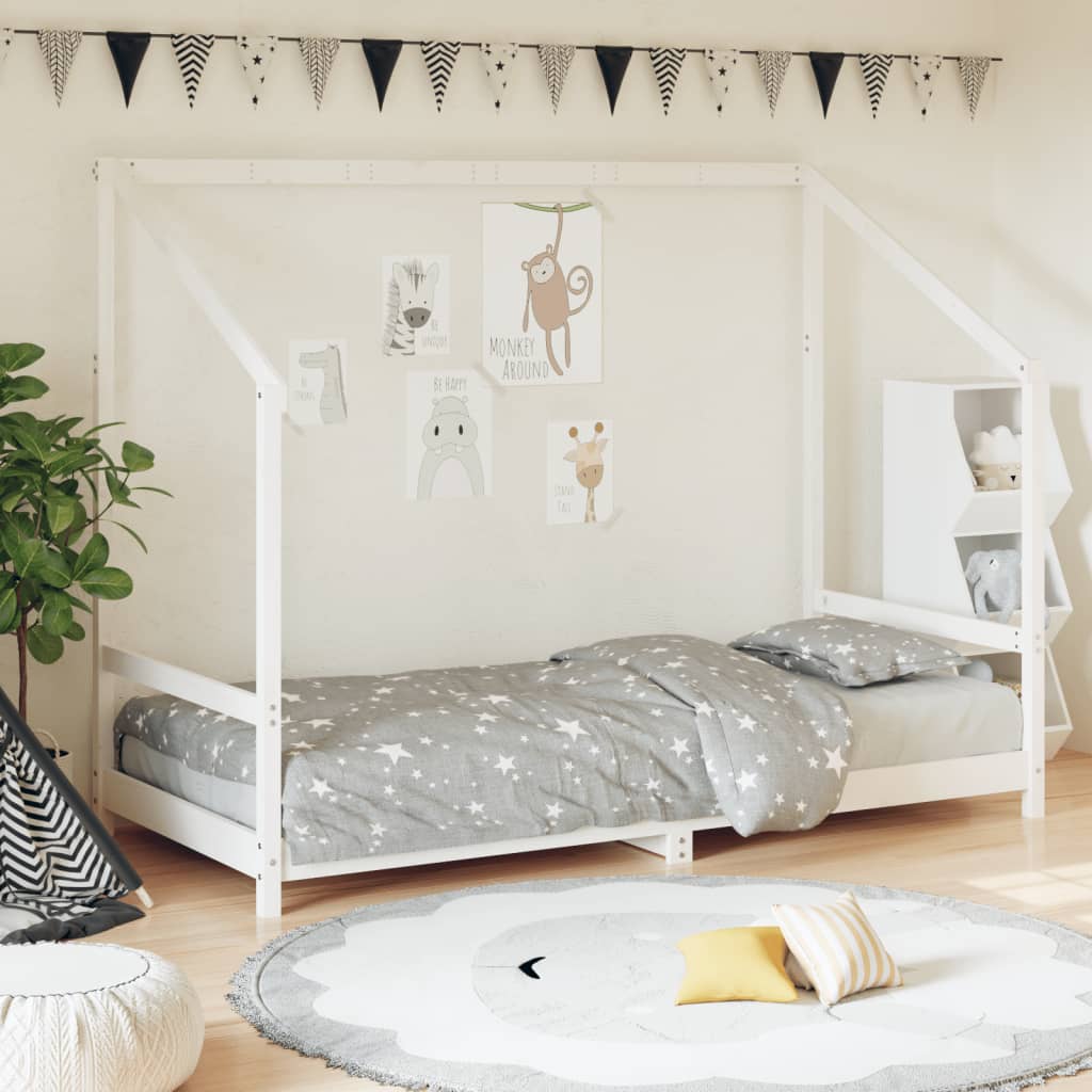 Giroletto Per Bambini 70X140Cm In Legno Massello Di Pino