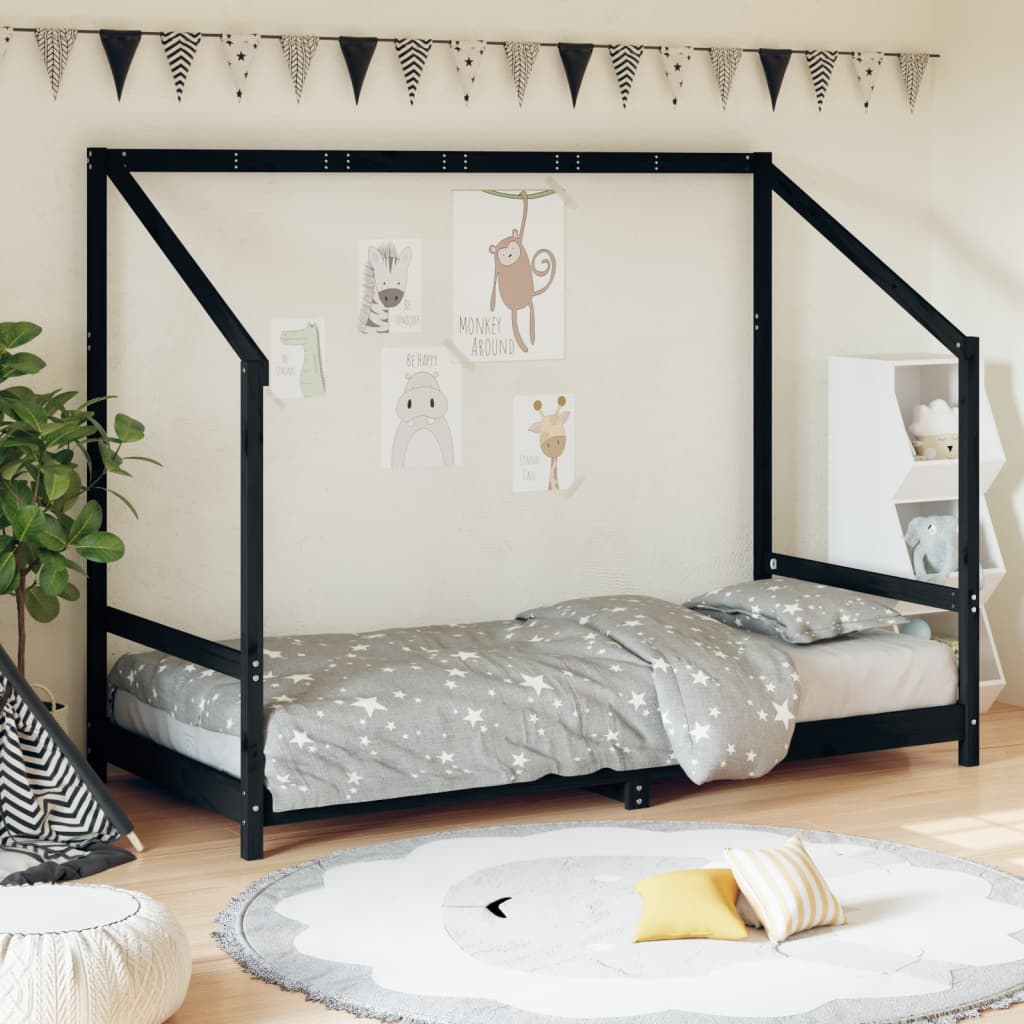 Giroletto Per Bambini 70X140Cm In Legno Massello Di Pino