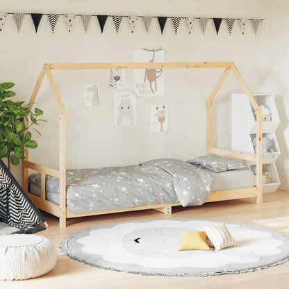 Giroletto Per Bambini 90X190Cm In Legno Massello Di Pino