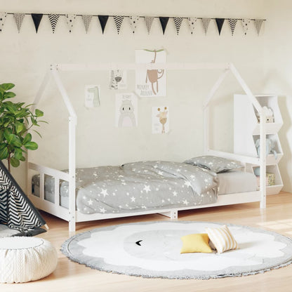 Giroletto Per Bambini 90X190Cm In Legno Massello Di Pino