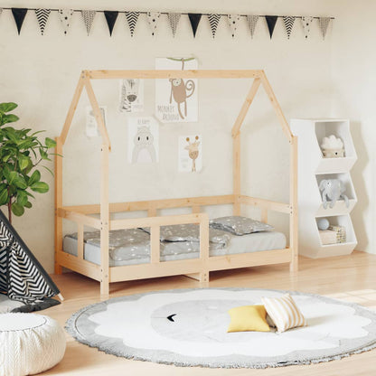 Giroletto Per Bambini 90X190Cm In Legno Massello Di Pino