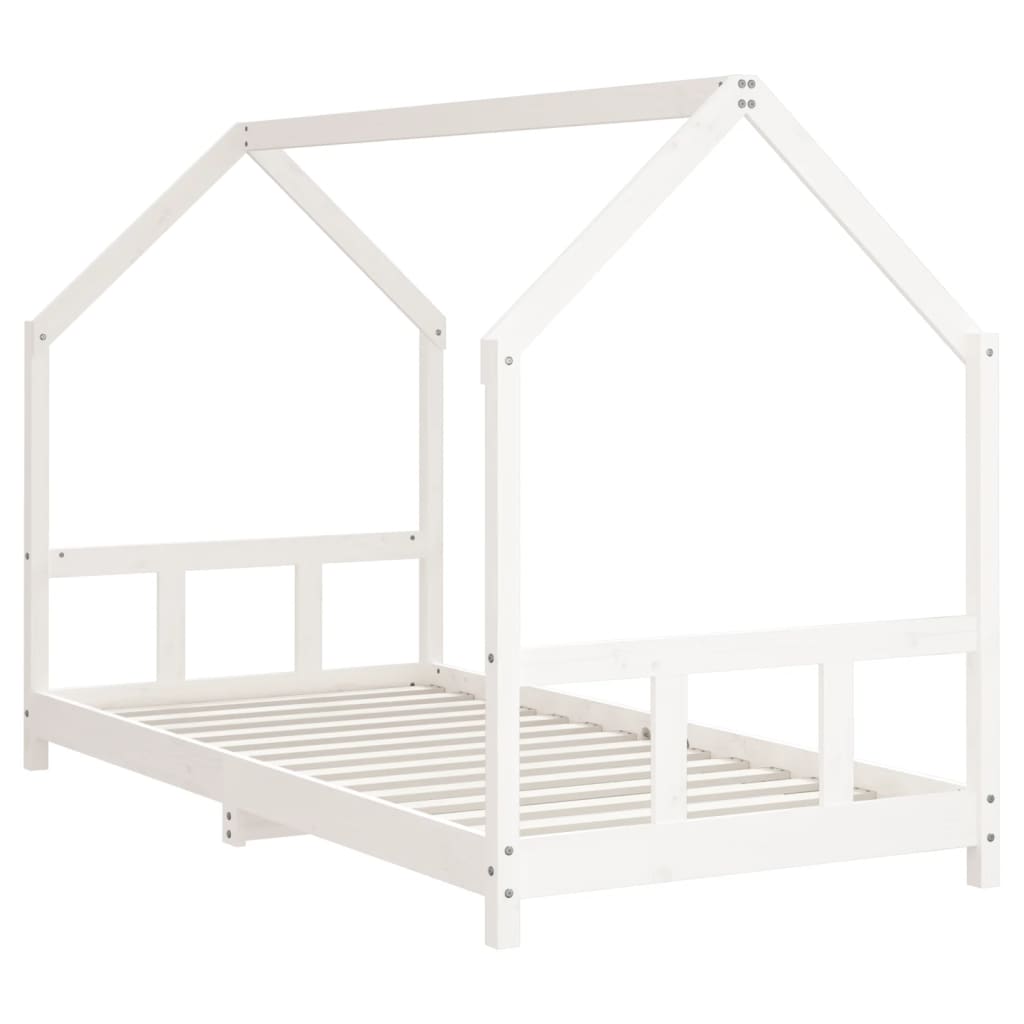 Giroletto Per Bambini 90X190Cm In Legno Massello Di Pino