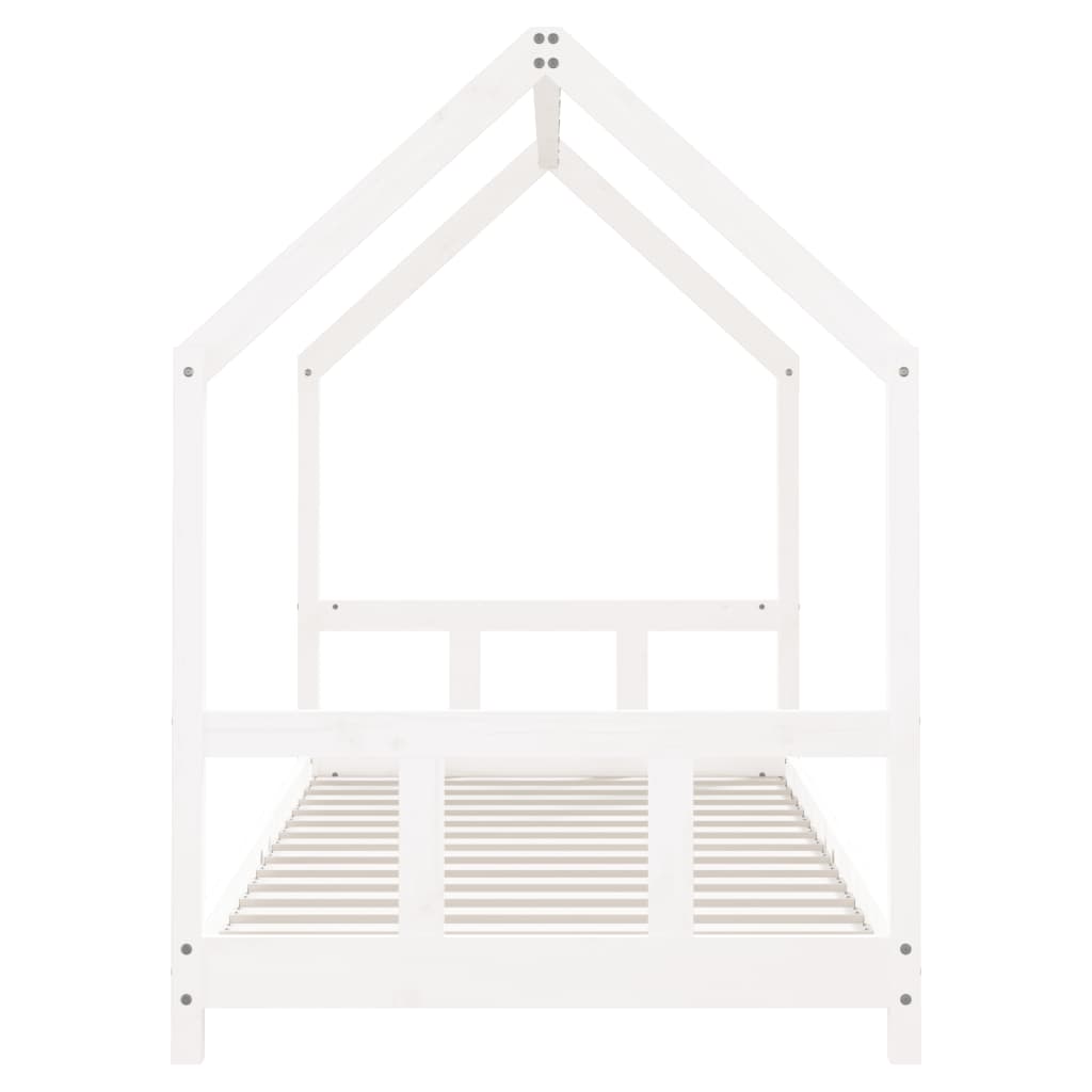 Giroletto Per Bambini 90X190Cm In Legno Massello Di Pino