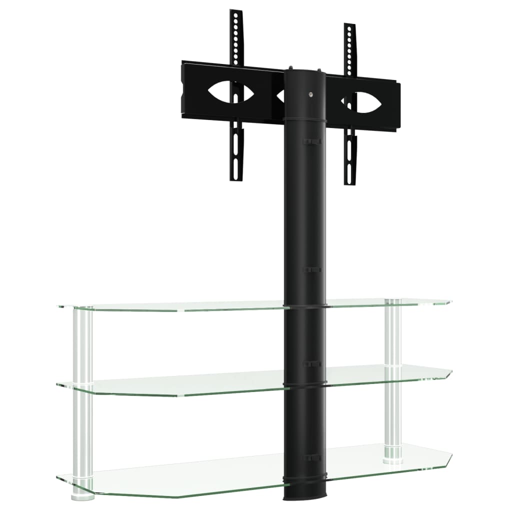 Supporto Tv Angolare 3 Livelli Per 32-70 Pollici Nero E