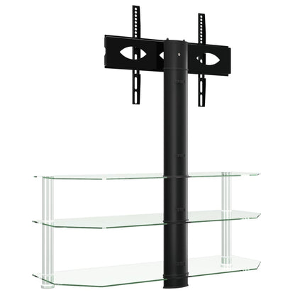 Supporto Tv Angolare 3 Livelli Per 32-70 Pollici Nero E