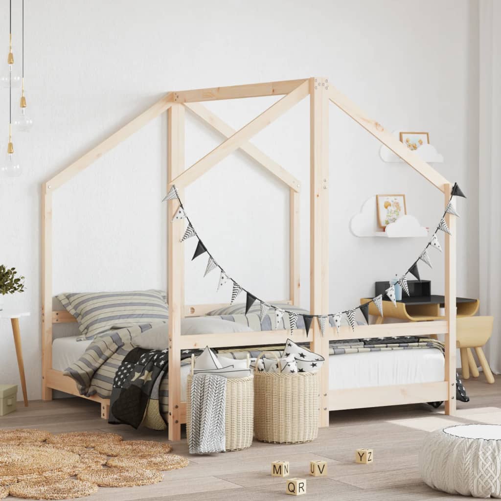 Giroletto Per Bambini Legno Massello Pino