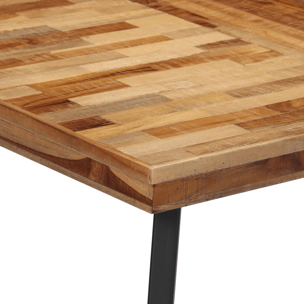 Tavolo Da Pranzo 169X98,5X76 Cm In Legno Massello Di Teak