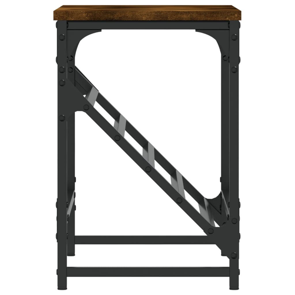 Scarpiera 60X30X In Legno Multistrato Rovere Fumo