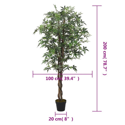 Acero Artificiale 756 Foglie Verde