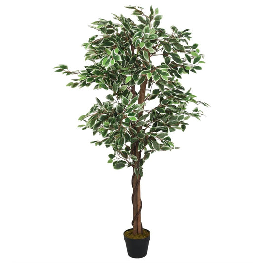 Albero Di Ficus Artificiale 630 Foglie Verde