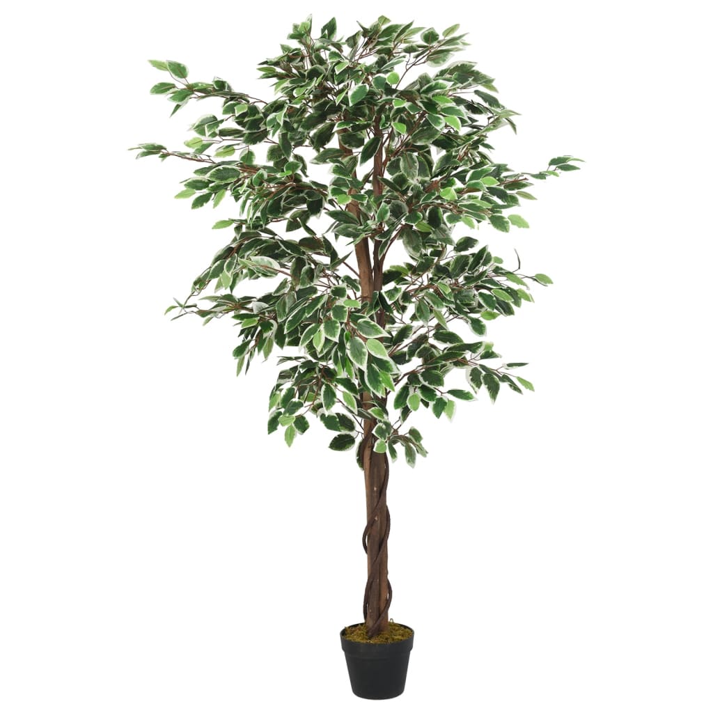 Albero Di Ficus Artificiale 630 Foglie Verde