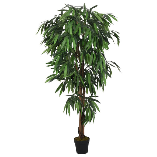 Albero Mango Artificiale 300 Foglie Verde
