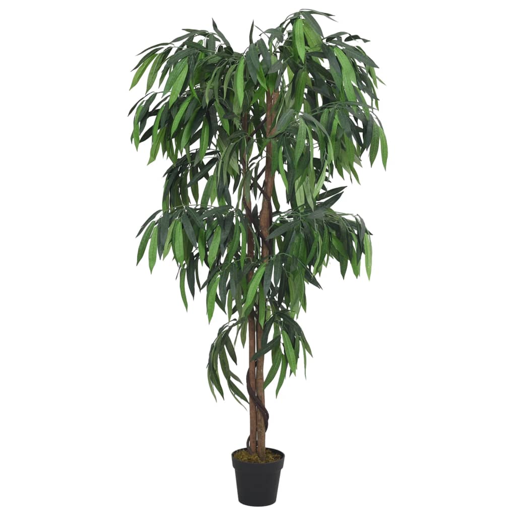 Albero Mango Artificiale 300 Foglie Verde