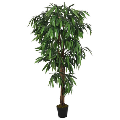 Albero Mango Artificiale 300 Foglie Verde