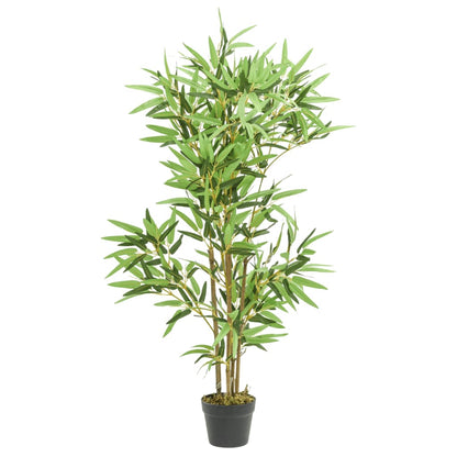 Albero Bambù Artificiale 368 Foglie 80 Cm Verde