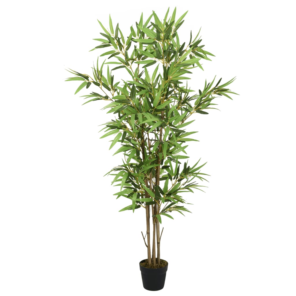 Albero Bambù Artificiale 368 Foglie 80 Cm Verde