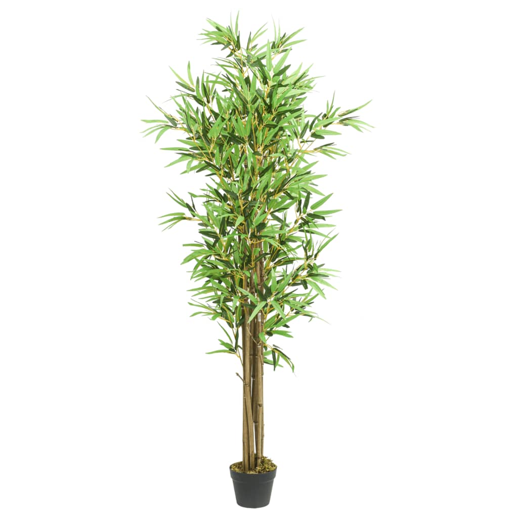 Albero Bambù Artificiale 368 Foglie 80 Cm Verde