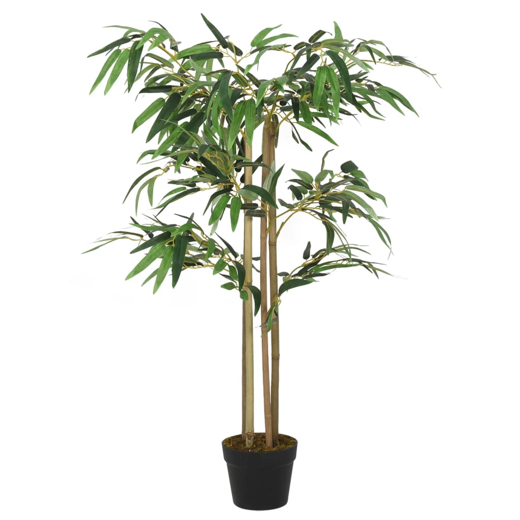 Albero Bambù Artificiale 1216 Foglie 180 Cm Verde