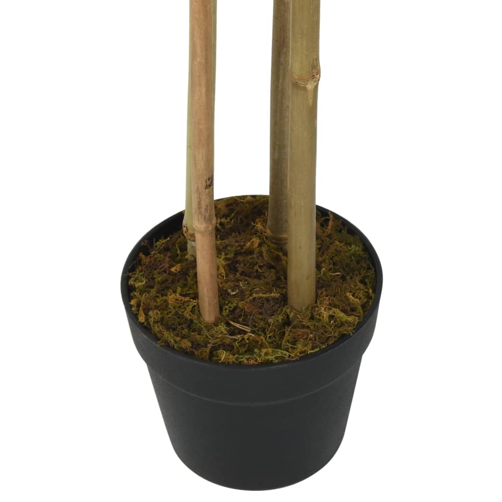 Albero Bambù Artificiale 1216 Foglie 180 Cm Verde