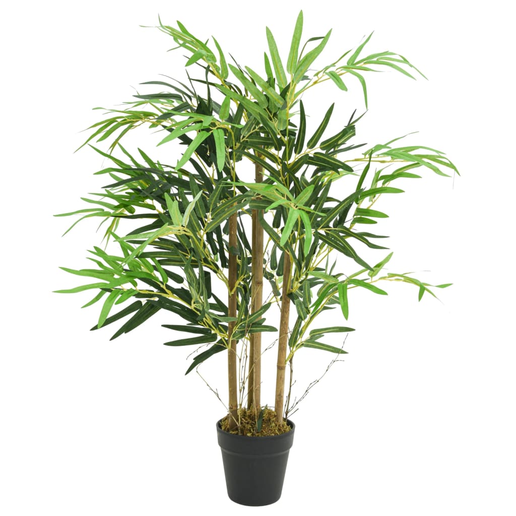 Albero Bambù Artificiale 1095 Foglie 150 Cm Verde