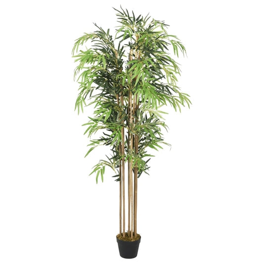 Albero Bambù Artificiale 1095 Foglie 150 Cm Verde