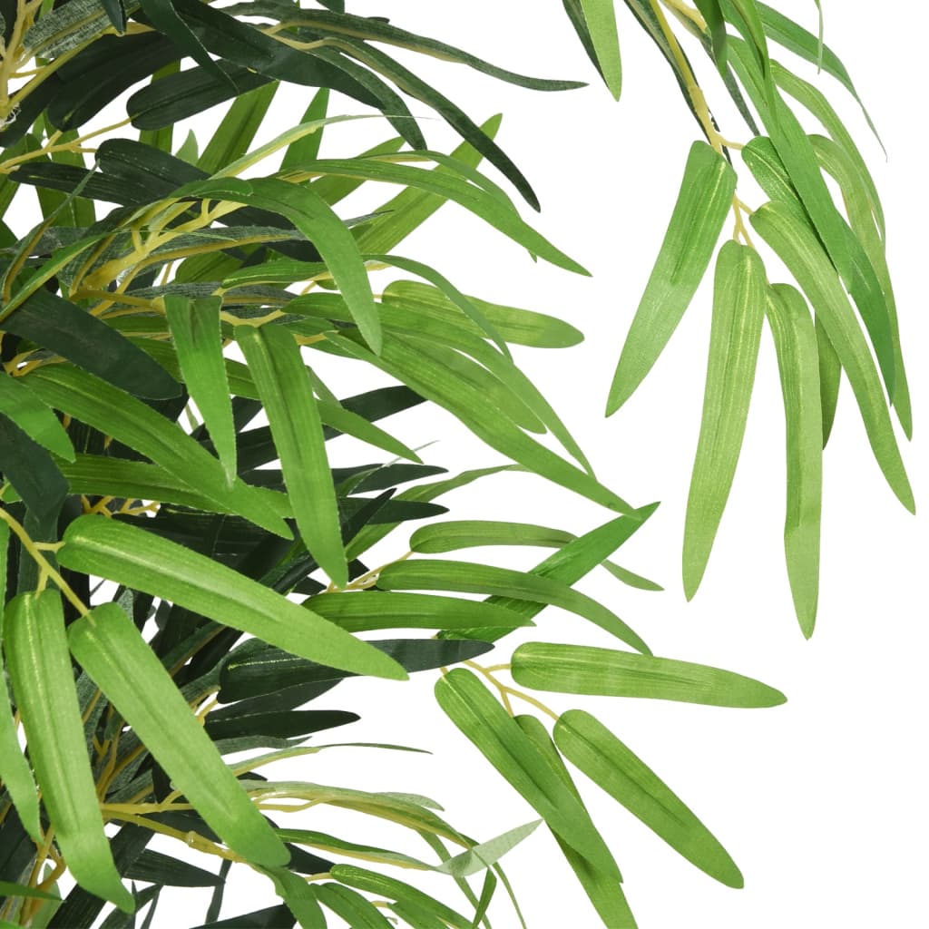 Albero Bambù Artificiale 1095 Foglie 150 Cm Verde