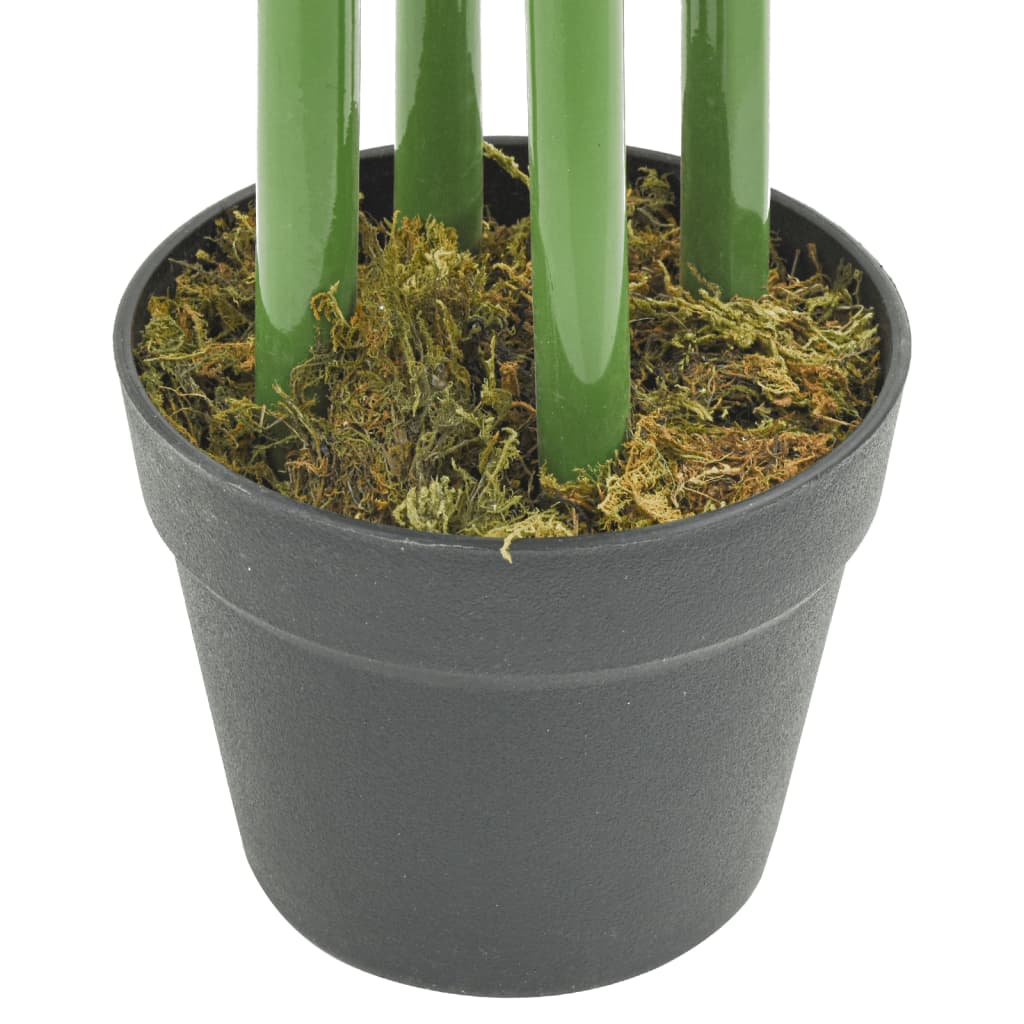 Albero Bambù Artificiale 384 Foglie 120 Cm Verde