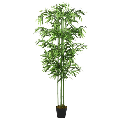 Albero Bambù Artificiale 384 Foglie 120 Cm Verde