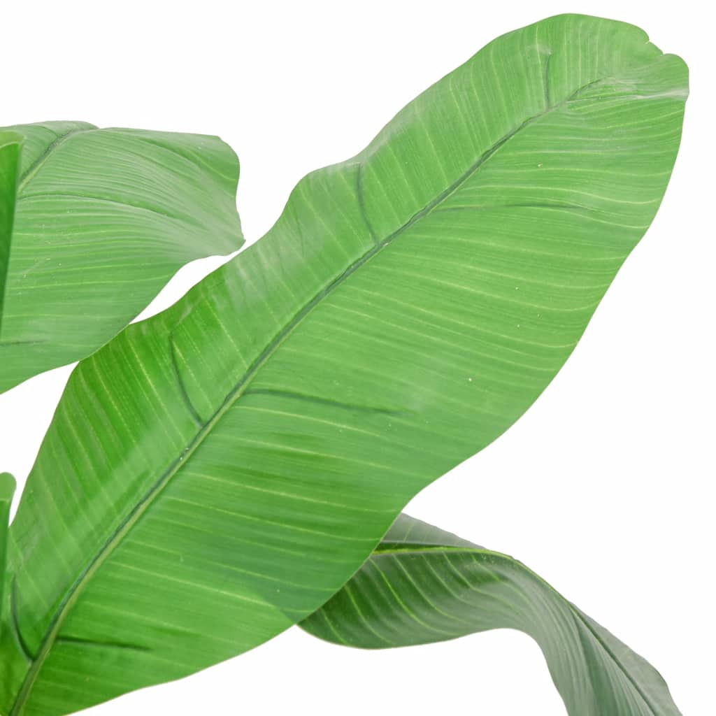 Albero Di Banano Artificiale 9 Foglie Verde