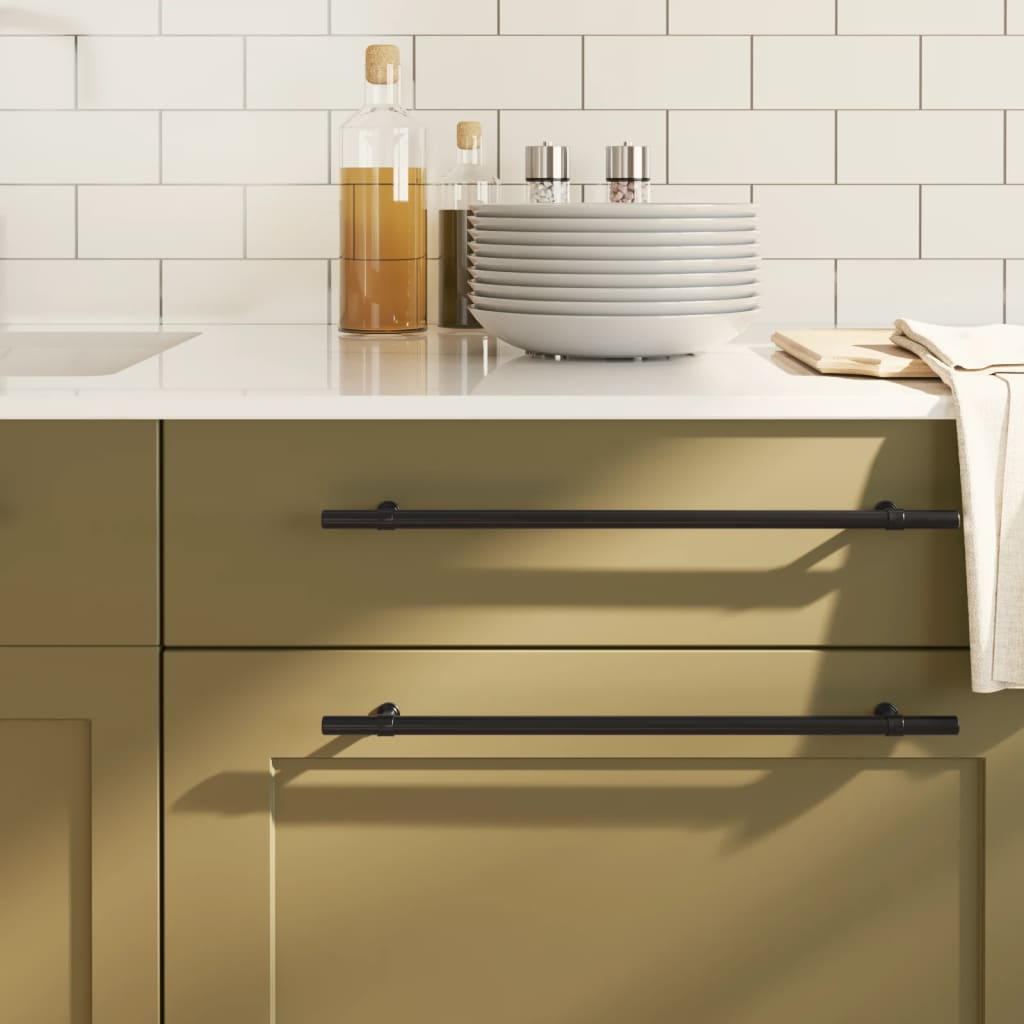 Maniglie Per Mobili 5Pz 480Mm In Acciaio Inox