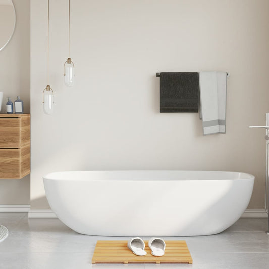 Tappetino Da Bagno In Bambù 54X36 Cm