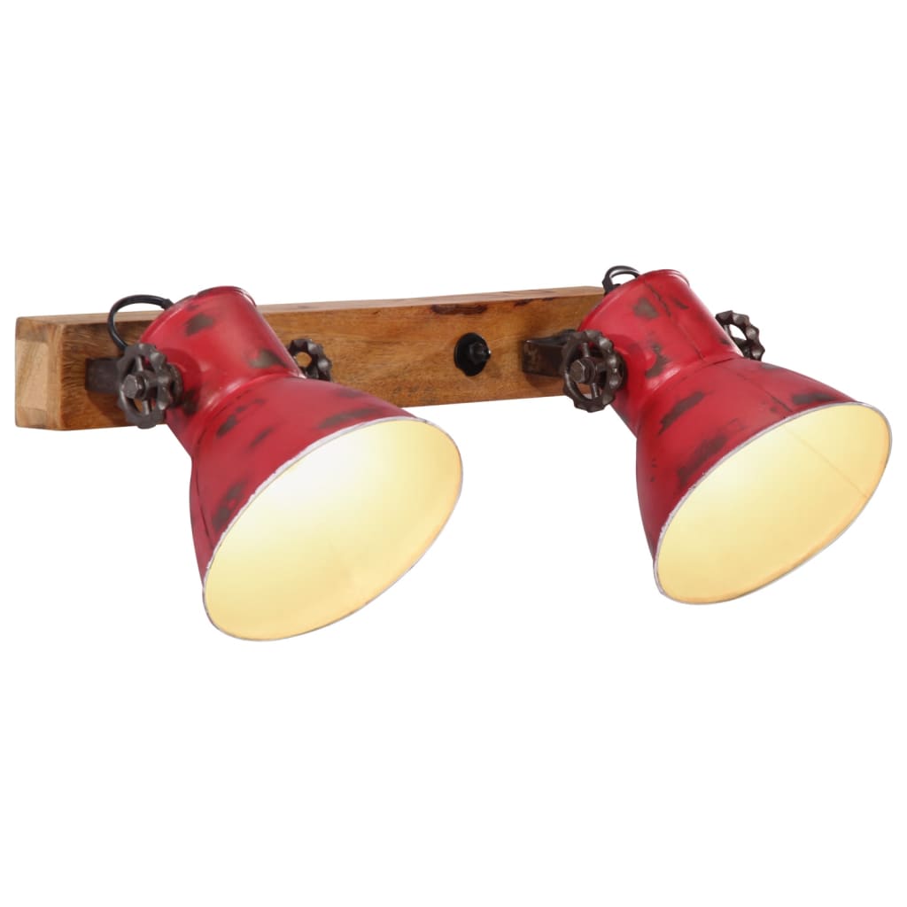 Lampada Da Parete Stile Industriale 90X25 Cm E27