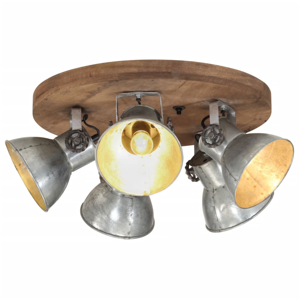Lampada Da Parete Stile Industriale 90X25 Cm E27