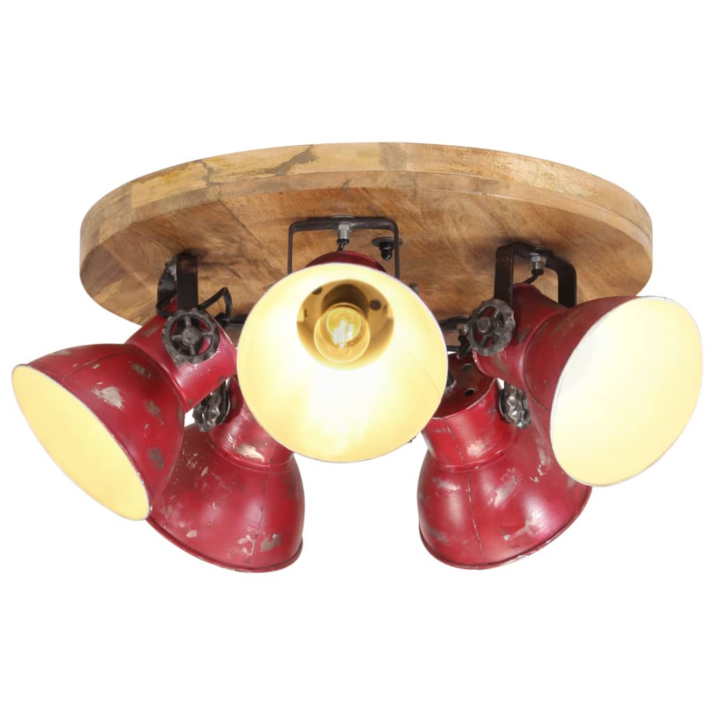 Lampada Da Parete Stile Industriale 90X25 Cm E27