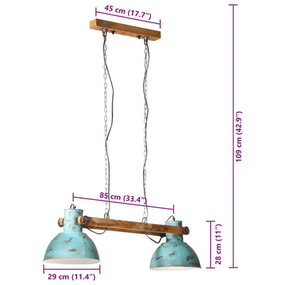Lampada Pensile 25 W Anticato 85X28X109 Cm E27