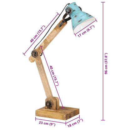Lampada Da Scrivania 25 W Anticato 23X18X96 Cm E27