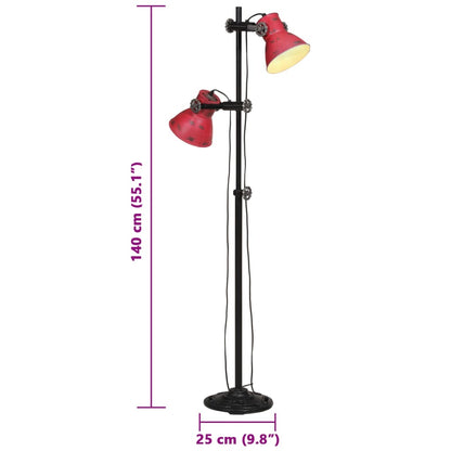 Lampada Da Terra 25 W Anticato 25X25X90/140 Cm E27