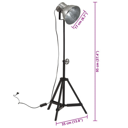 Lampada Da Terra 25 W Vintage 35X35X65/95 Cm E27