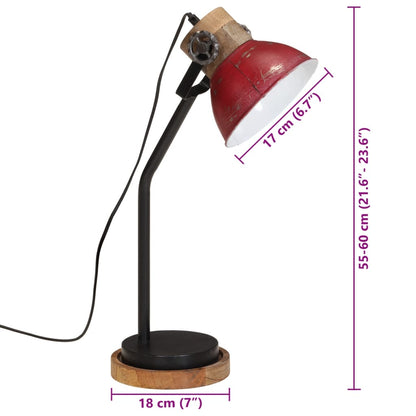Lampada Da Scrivania 25 W Anticato 18X18X60 Cm E27