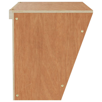Mangiatoia Per Conigli 37X18,5X23 Cm In Legno Massello Di Abete