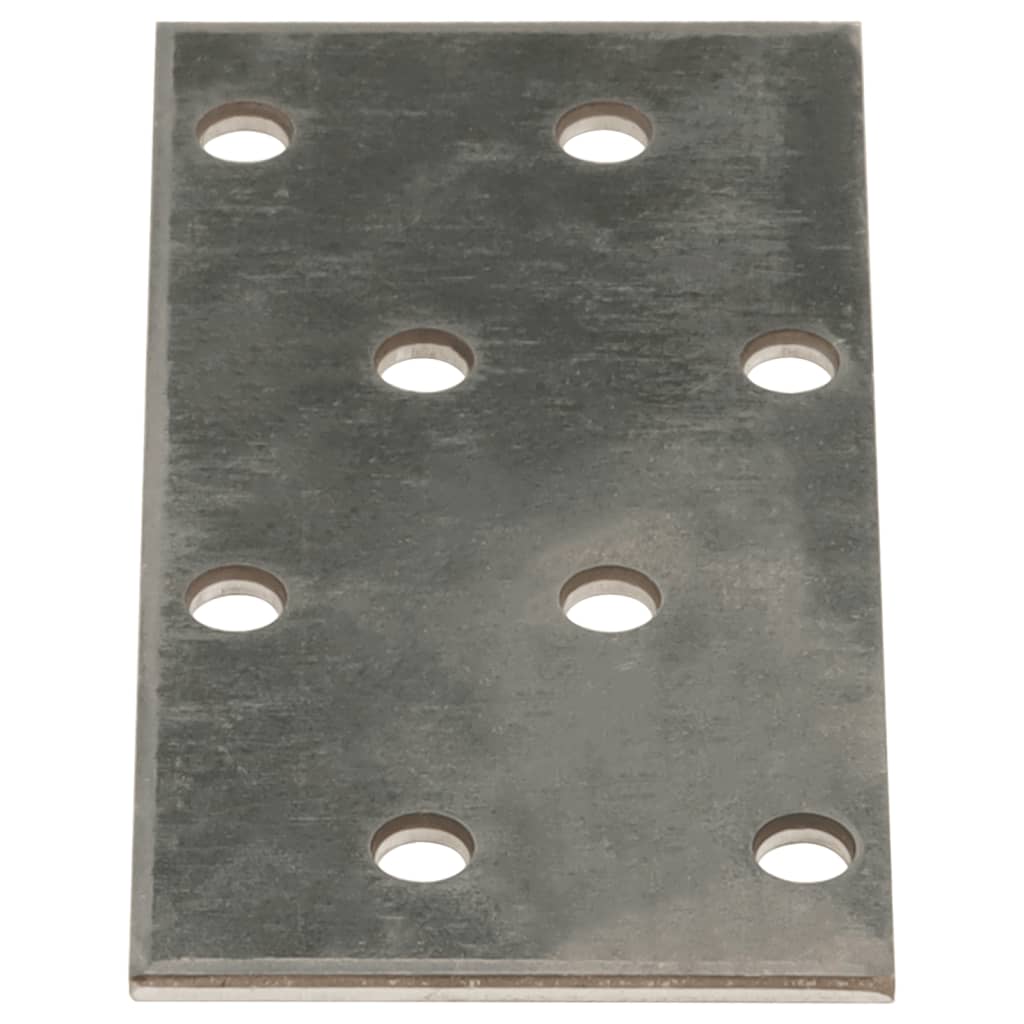 Piastre Forate 60 Pz 2 Mm Acciaio Zincato