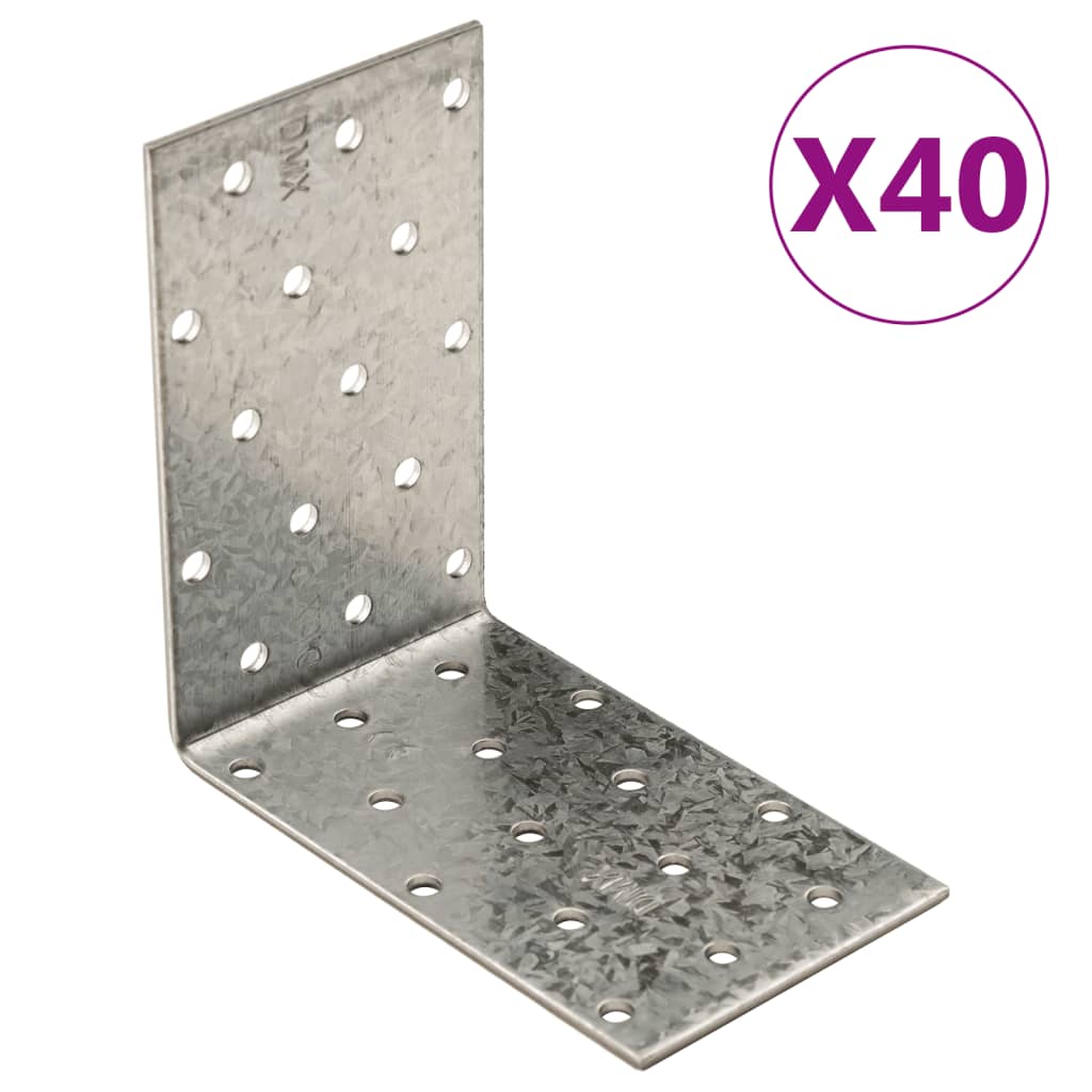 Staffe Angolari 150 Pz 2 Mm Acciaio Zincato