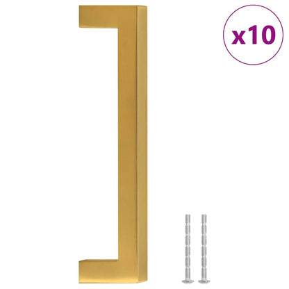 Maniglie Per Mobili 10Pz 128Mm In Acciaio Inox