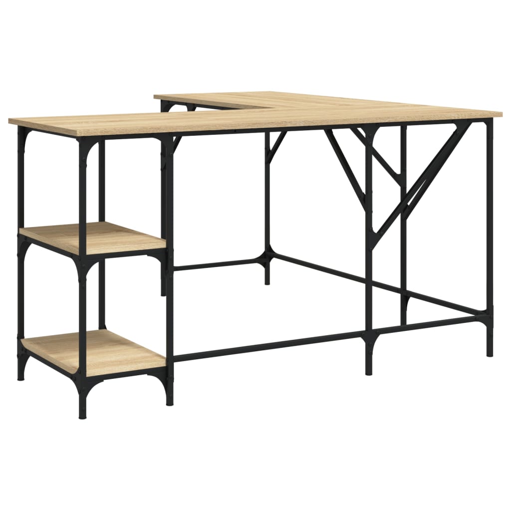 Scrivania 139X139X75 Cm In Legno Multistrato