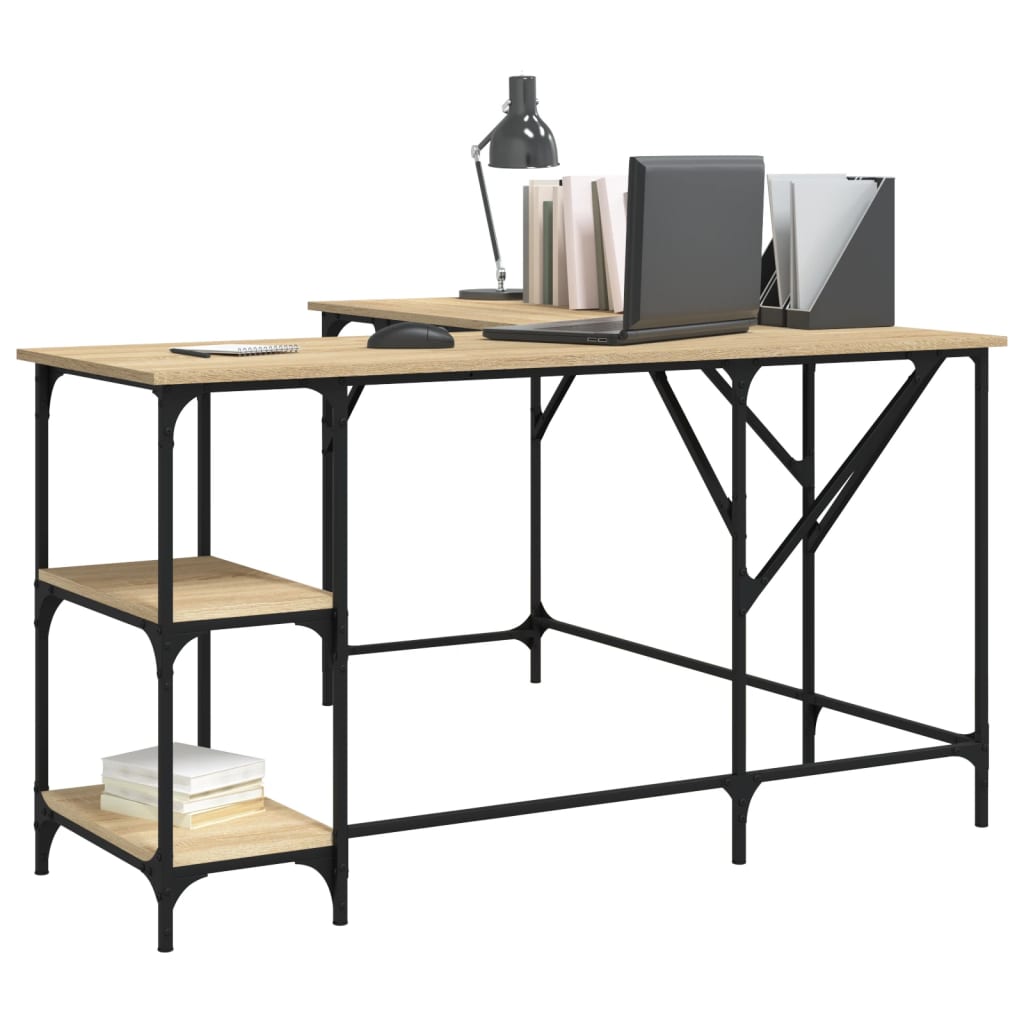 Scrivania 139X139X75 Cm In Legno Multistrato