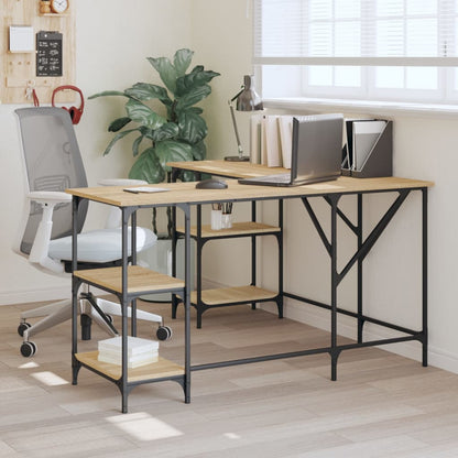 Scrivania 139X139X75 Cm In Legno Multistrato