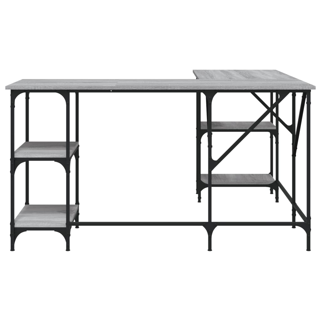 Scrivania 139X139X75 Cm In Legno Multistrato