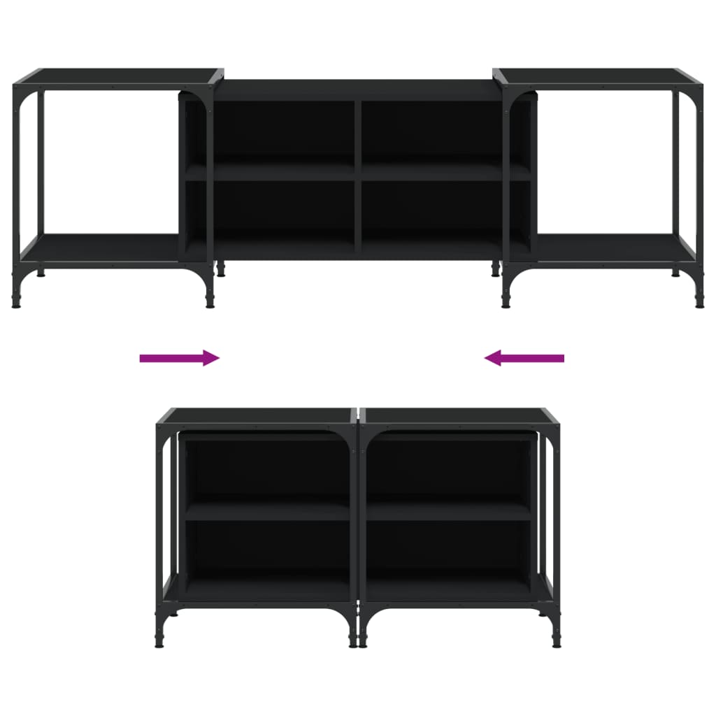 Mobile Porta Tv 153X37X50 Cm In Legno Multistrato