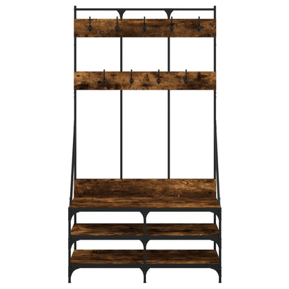 Appendiabiti Con Porta Scarpe 100X40X184 Cm
