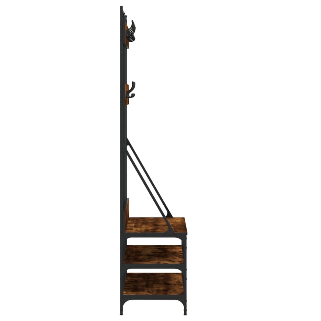 Appendiabiti Con Porta Scarpe 100X40X184 Cm